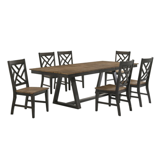 Harper Trestle Table - Dream Home Furniture & Mattress (Waite Park, MN)