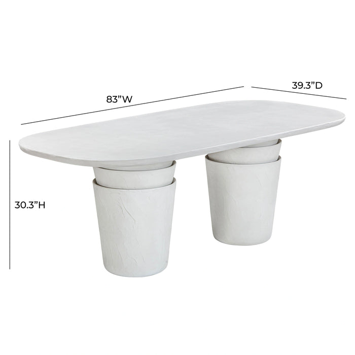 Margot Indoor/Outdoor Round Dining Table