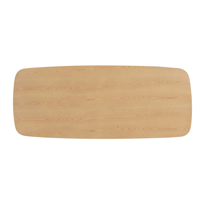 Cybill Natural Ash Rectangular Dining Table (79"-94")