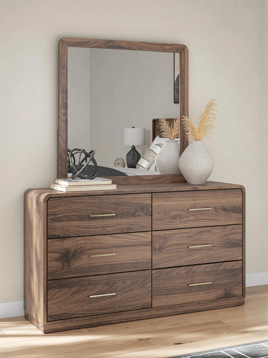 Fortlorn Dresser and Mirror - Dream Home Furniture & Mattress (Waite Park, MN)