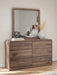 Fortlorn Dresser and Mirror - Dream Home Furniture & Mattress (Waite Park, MN)