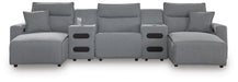 Modmax Power Reclining Sectional with Chaise - Dream Home Furniture & Mattress (Waite Park, MN)