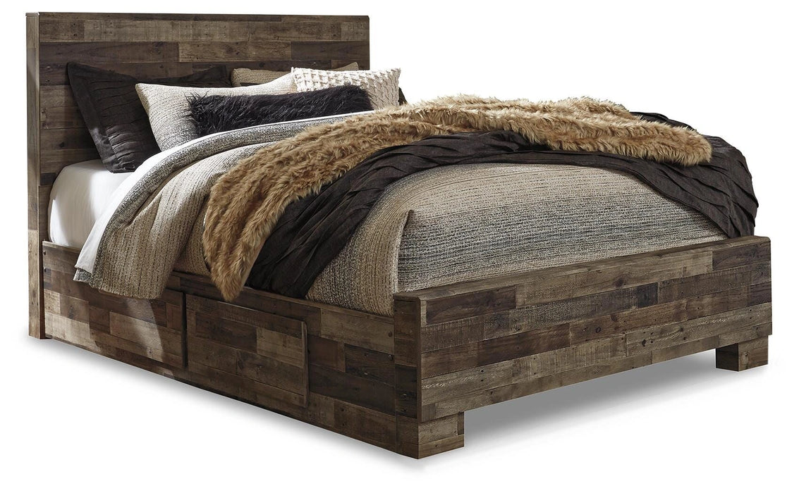 Derekson Bed with 2 Side Storage - Dream Home Furniture & Mattress (Waite Park, MN)