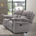 JOSIAS Loveseat, Light Gray Fabric - Dream Home Furniture & Mattress (Waite Park, MN)