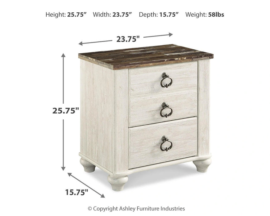 Willowton Bedroom Set - Dream Home Furniture & Mattress (Waite Park, MN)