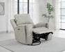 Brickston Triple Power Swivel Glider Recliner - Dream Home Furniture & Mattress (Waite Park, MN)