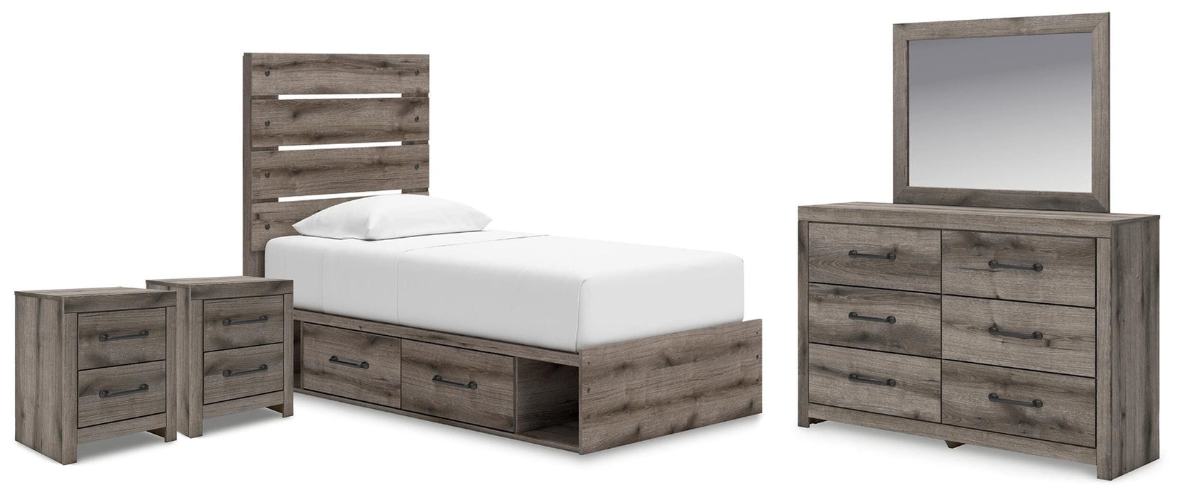 Graystorm Bedroom Set - Dream Home Furniture & Mattress (Waite Park, MN)