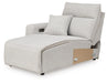 Modmax II Power Reclining Sectional with Chaise and Audio Console - Dream Home Furniture & Mattress (Waite Park, MN)