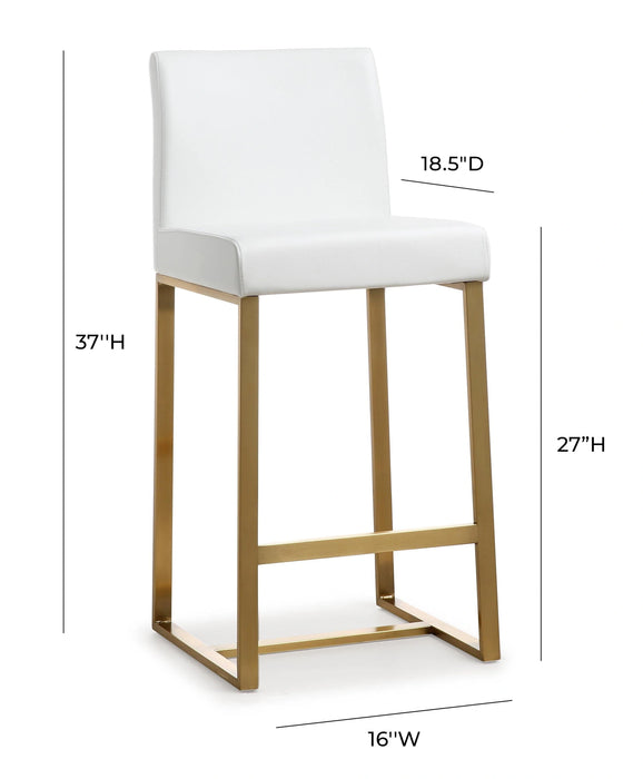 Denmark Performance Vegan Leather Stool - Set of 2