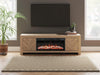 Cayboni 71" TV Stand with Electric Fireplace - Dream Home Furniture & Mattress (Waite Park, MN)