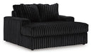 Midnight-Madness Oversized Chaise - Dream Home Furniture & Mattress (Waite Park, MN)