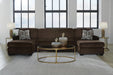 Kimlee Sectional with Double Chaise - Dream Home Furniture & Mattress (Waite Park, MN)