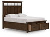 Taffenbrook Panel Storage Bed - Dream Home Furniture & Mattress (Waite Park, MN)