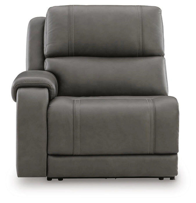 5Z - Pittson Power Reclining Sectional - Dream Home Furniture & Mattress (Waite Park, MN)