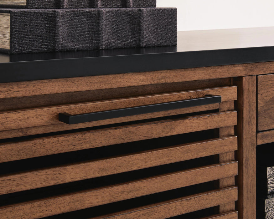 Kallari Credenza with Desk Return - Dream Home Furniture & Mattress (Waite Park, MN)
