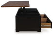 Wildenauer Lift-Top Coffee Table - Dream Home Furniture & Mattress (Waite Park, MN)