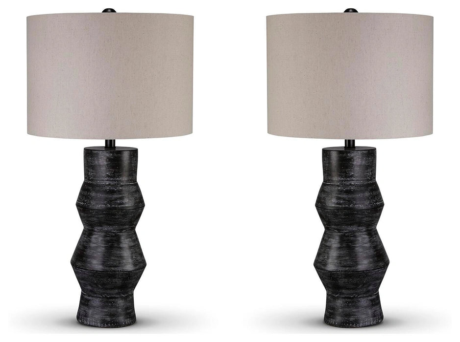 Kerbert Lamp Set - Dream Home Furniture & Mattress (Waite Park, MN)