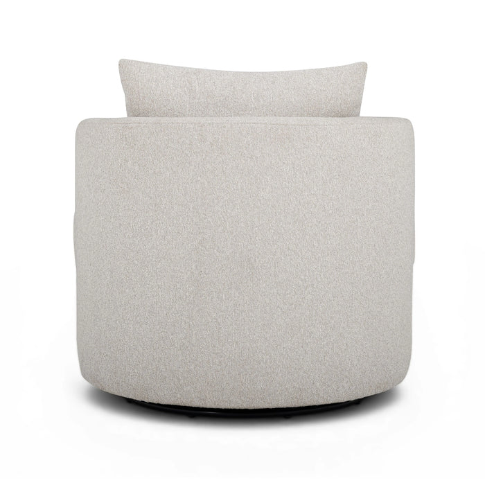 Silvi Performance Boucle Swivel Accent Chair