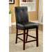 BONNEVILLE II Brown Cherry/Black Counter Ht. Chair (2/CTN) - Dream Home Furniture & Mattress (Waite Park, MN)
