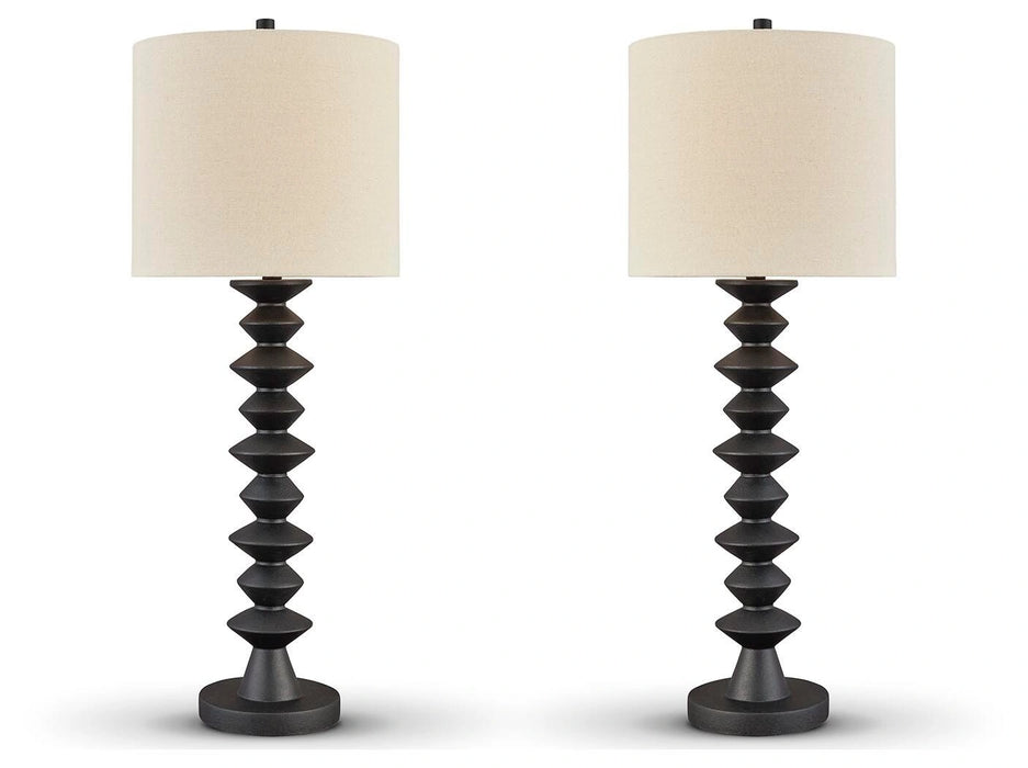 Luanndon Lamp Set - Dream Home Furniture & Mattress (Waite Park, MN)
