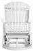 Hyland wave Outdoor Swivel Glider Chair - Dream Home Furniture & Mattress (Waite Park, MN)