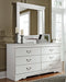 Anarasia Dresser and Mirror - Dream Home Furniture & Mattress (Waite Park, MN)