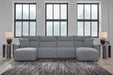 Modmax II Reclining Sectional with Double Chaise - Dream Home Furniture & Mattress (Waite Park, MN)