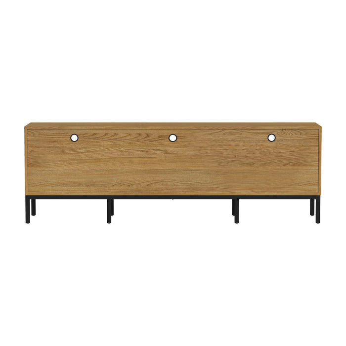 Newport 85" TV Console - Dream Home Furniture & Mattress (Waite Park, MN)