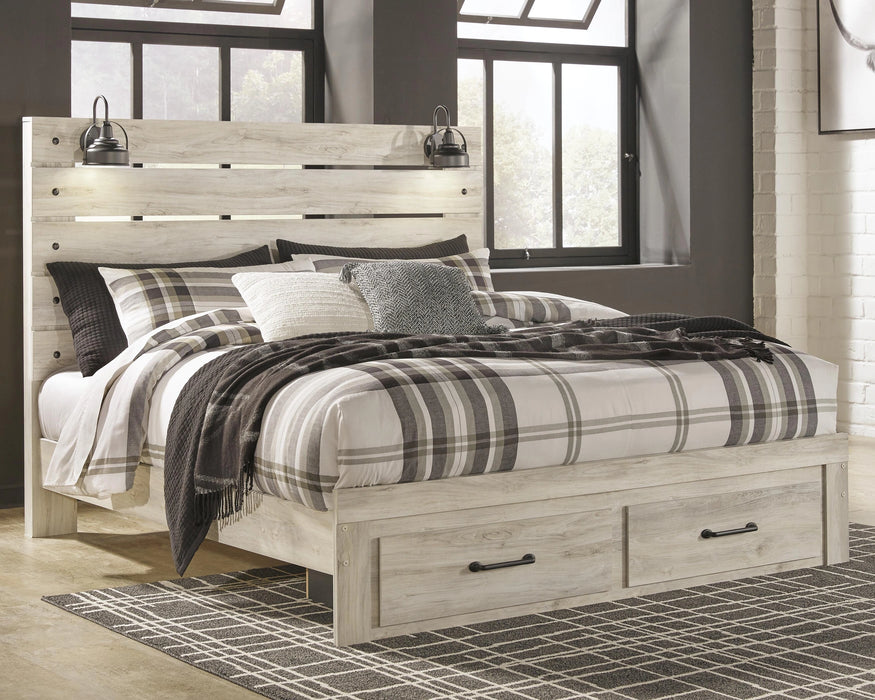 Cambeck Bed with 2 Storage Drawers - Dream Home Furniture & Mattress (Waite Park, MN)