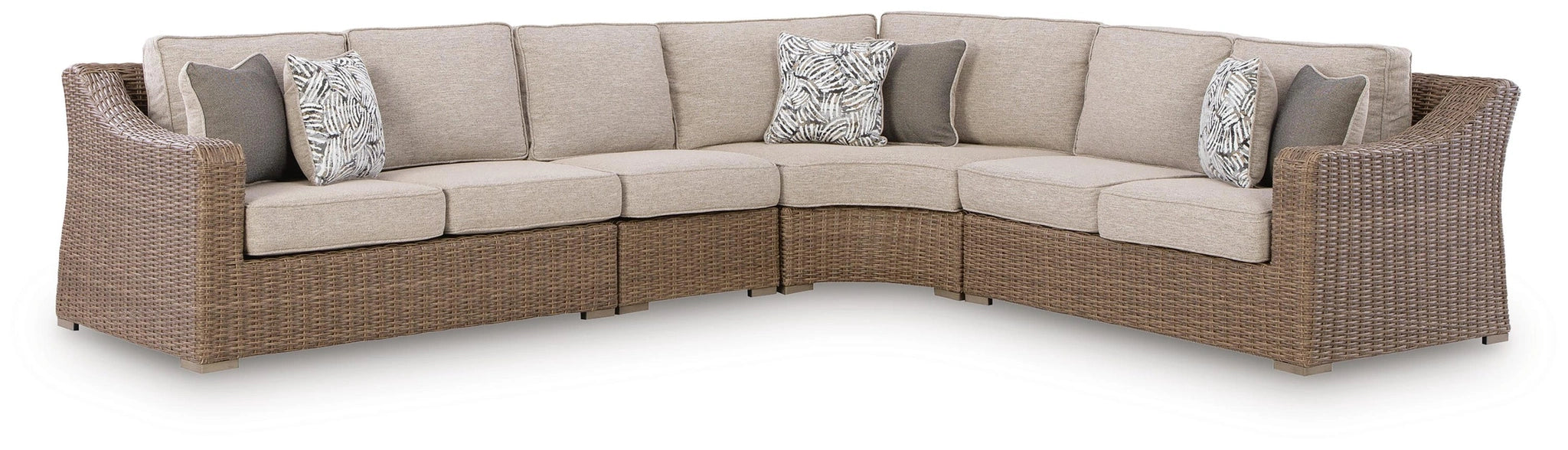 Laguna Heights Outdoor Sectional - Dream Home Furniture & Mattress (Waite Park, MN)