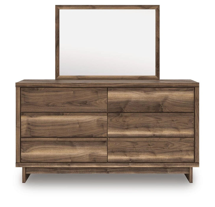 Chirason Dresser and Mirror - Dream Home Furniture & Mattress (Waite Park, MN)