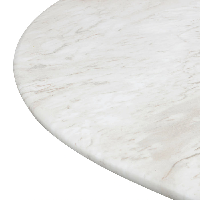 Brut 86" Concrete Patterned Indoor/Outdoor 86" Oval Dining Table
