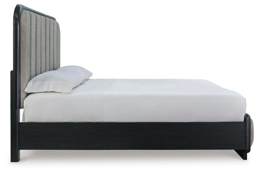 Rowanbeck Upholstered Bed - Dream Home Furniture & Mattress (Waite Park, MN)
