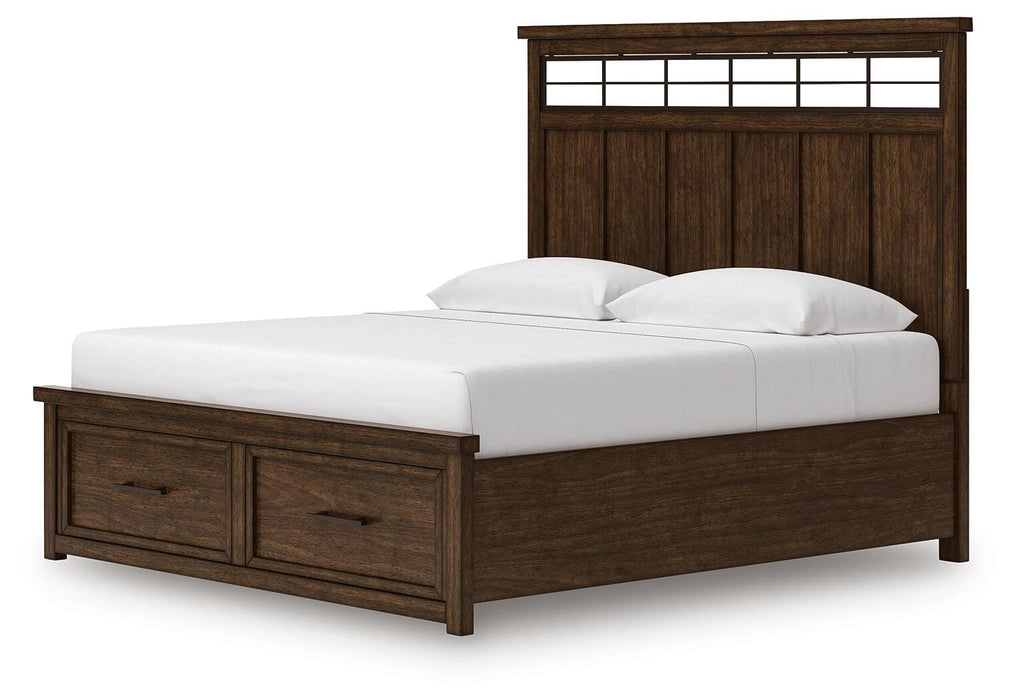 Taffenbrook Panel Storage Bed - Dream Home Furniture & Mattress (Waite Park, MN)