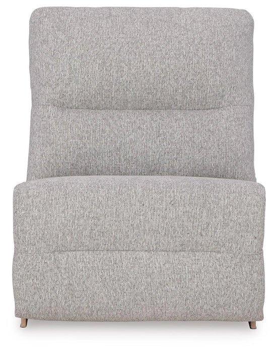 Acklen Place Power Sectional Reclining Sofa with Storage Console - Dream Home Furniture & Mattress (Waite Park, MN)