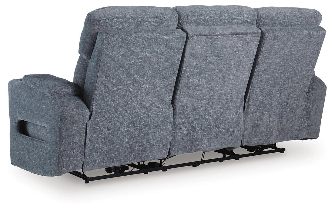 Studio Cave Power Reclining Sofa - Dream Home Furniture & Mattress (Waite Park, MN)