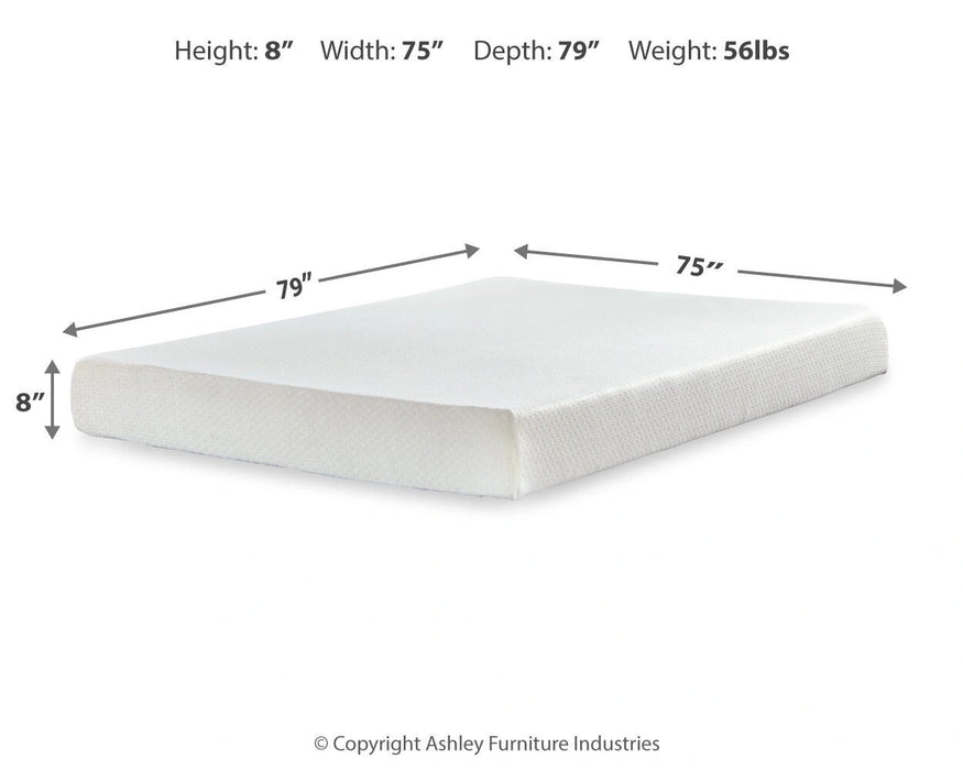 Chime 8 Inch Memory Foam Mattress in a Box - Dream Home Furniture & Mattress (Waite Park, MN)