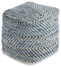 Chevron Pouf - Dream Home Furniture & Mattress (Waite Park, MN)