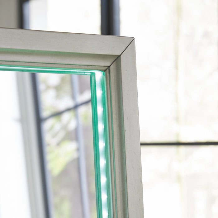 Evesen Floor Standing Mirror/Storage - Dream Home Furniture & Mattress (Waite Park, MN)