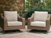 Laguna Heights Swivel Lounge with Cushion - Dream Home Furniture & Mattress (Waite Park, MN)