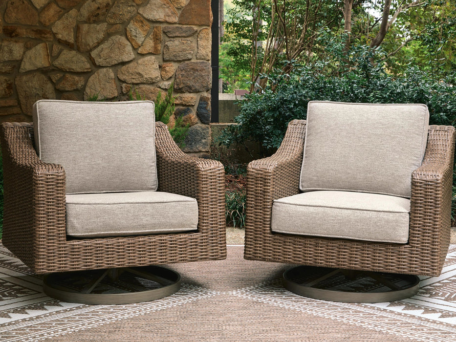 Laguna Heights Swivel Lounge with Cushion - Dream Home Furniture & Mattress (Waite Park, MN)