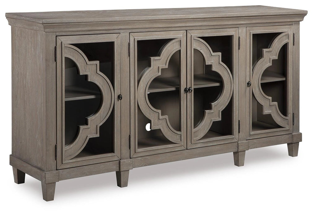 Fossil Ridge Accent Cabinet - Dream Home Furniture & Mattress (Waite Park, MN)