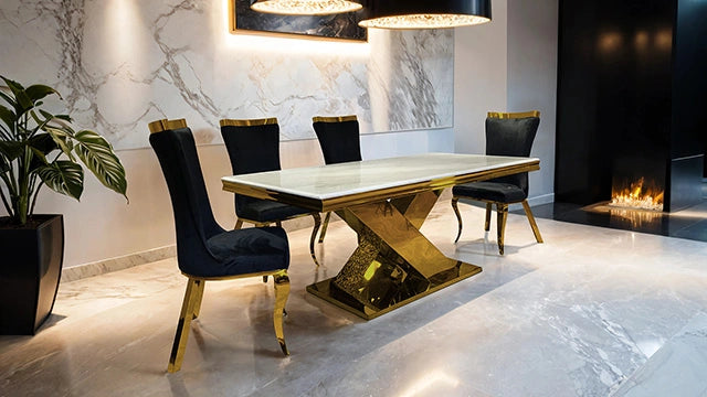Palazzo Dining Table - Dream Home Furniture & Mattress (Waite Park, MN)