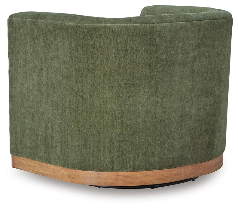 Jersonlow Swivel Accent Chair - Dream Home Furniture & Mattress (Waite Park, MN)
