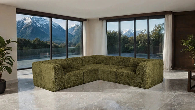 Nappi L-Sectional (Compressed Foam) - Dream Home Furniture & Mattress (Waite Park, MN)