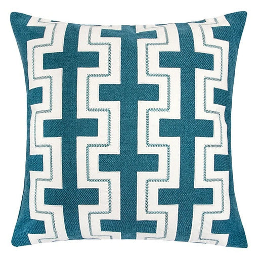 Kari Teal 20" X 20" Pillow, Turquoise - Dream Home Furniture & Mattress (Waite Park, MN)