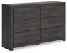 Hollivern Dresser and Mirror - Dream Home Furniture & Mattress (Waite Park, MN)