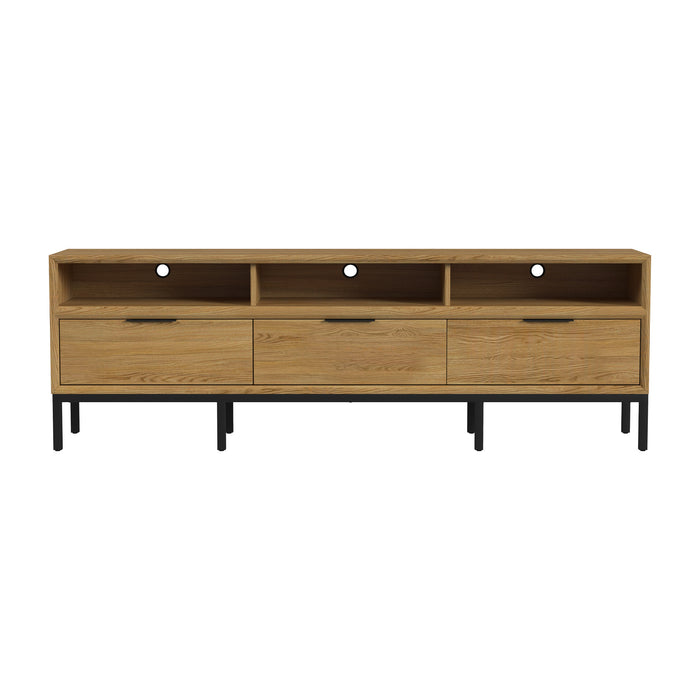 Newport 85" TV Console - Dream Home Furniture & Mattress (Waite Park, MN)