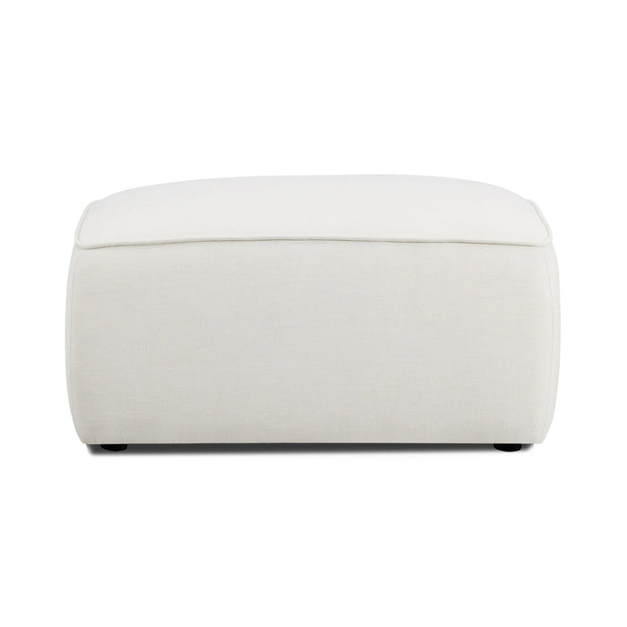 Travie Performance Corduroy Velvet Ottoman