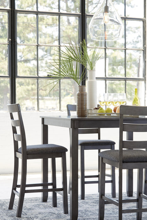 Bridson Counter Height Dining Table and Bar Stools (Set of 5) - Dream Home Furniture & Mattress (Waite Park, MN)